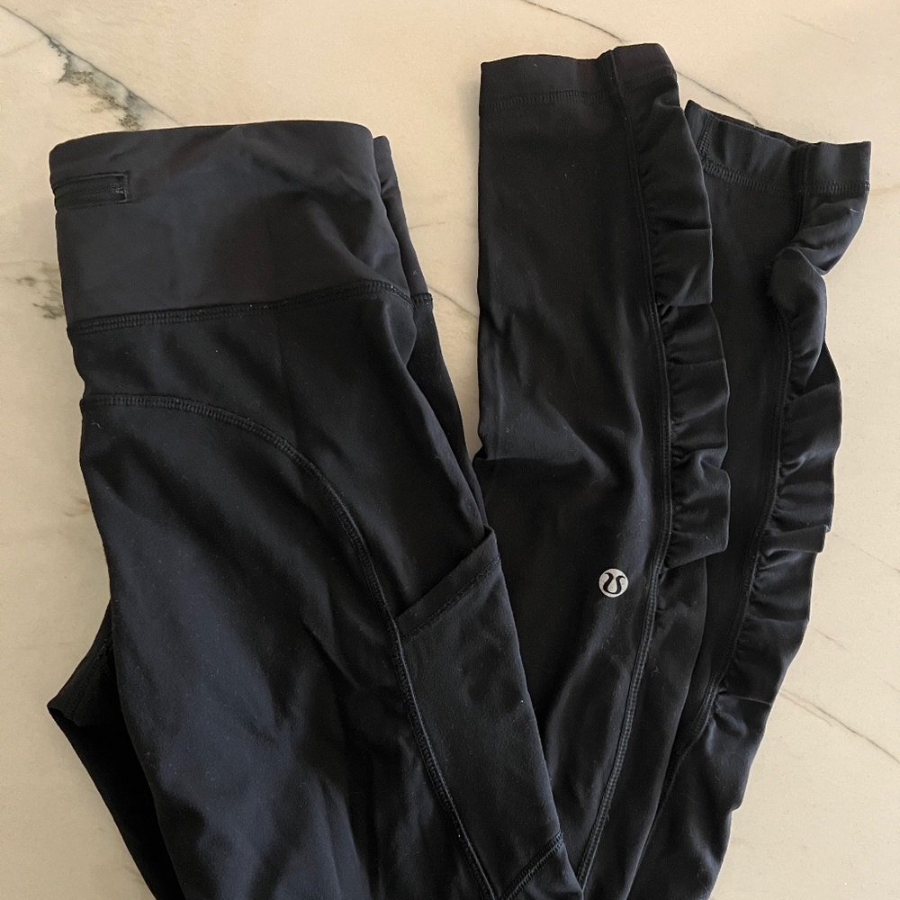 Lululemon Athletica Speed Tight Black 6